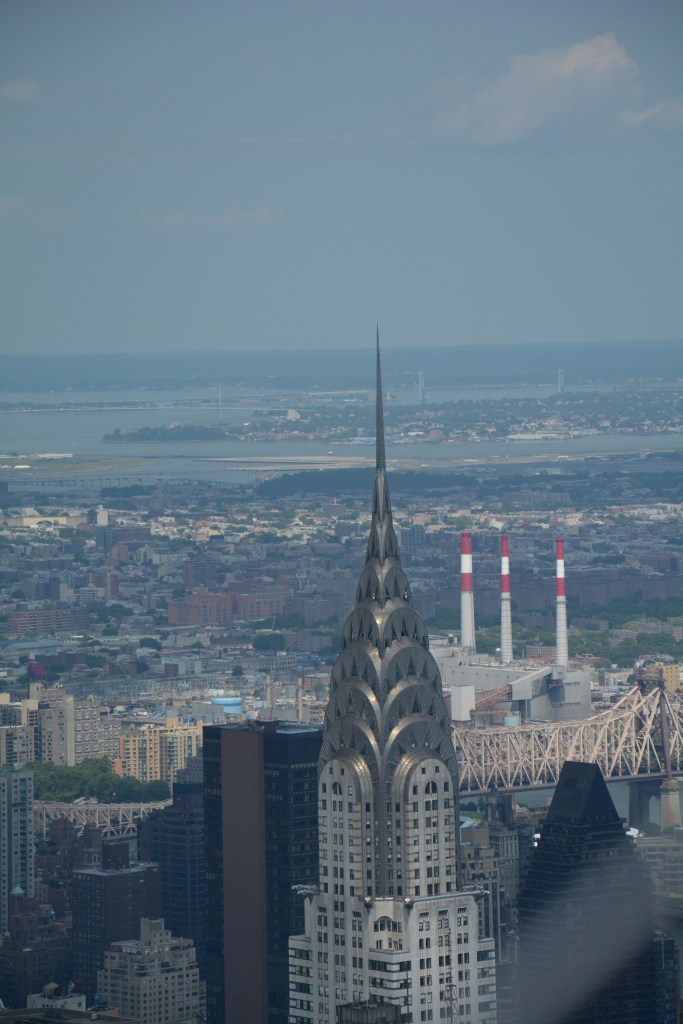 The distinctive Chrysler building