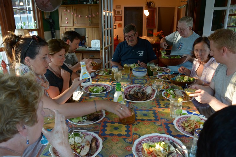 A relaxed Sunday evening