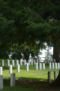 The National Cemetery, where the Gettysburg Address was delivered