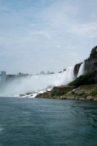The New York side from a distance